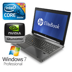 HP EliteBook 8560W i5 2540 2ª Geração + Quadro 1000 2GB